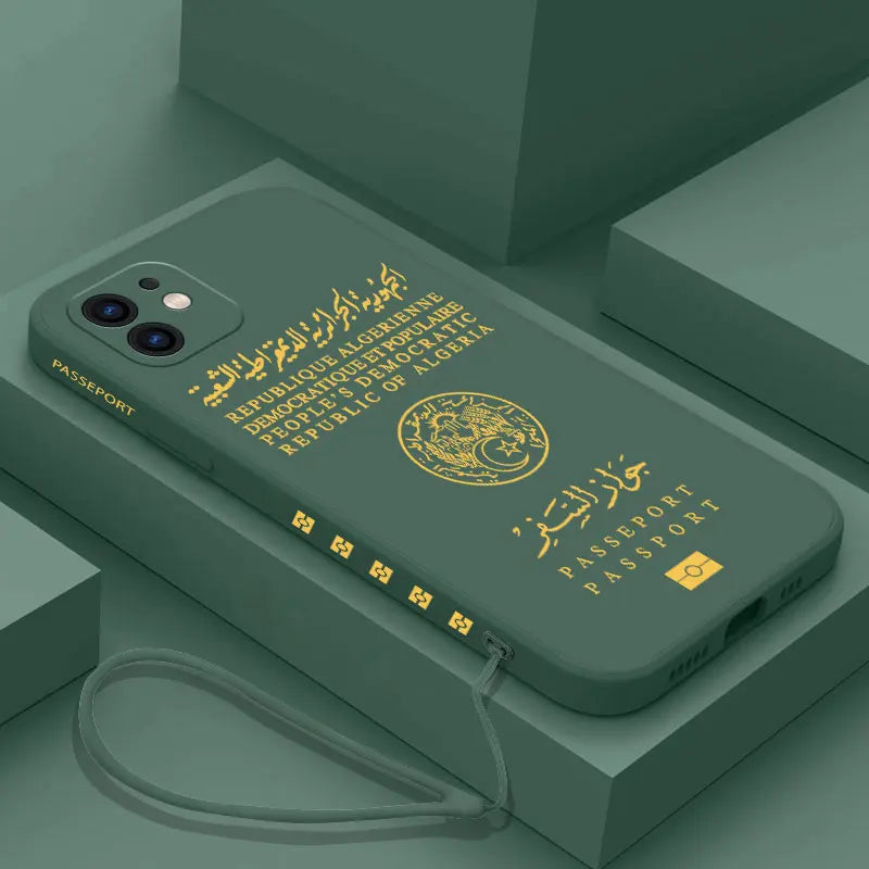 🇩🇿 Ton iPhone en mode identité ! | Coque Passeport Algérie 🔥📱