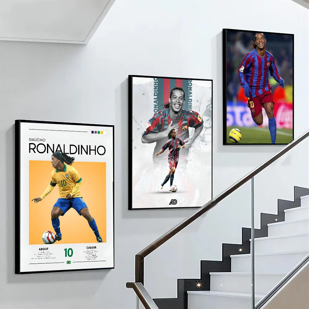 Dinho Magic Wall Art 🔥✨🇧🇷 | L'Art Et La Magie Du Football