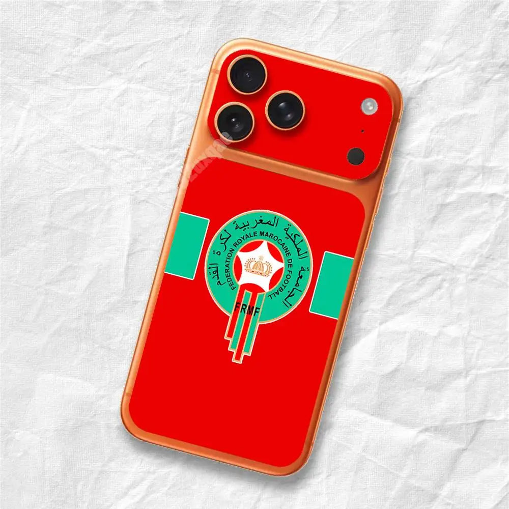 Hakimi 🇲🇦🔥 Protection iPhone 17 Pro | Style Football Maroc Ultra Clean