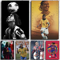 Ronaldinho Magic Wall Art 🔥🇧🇷⚽ | La Magie Du Football Sur Ton Mur