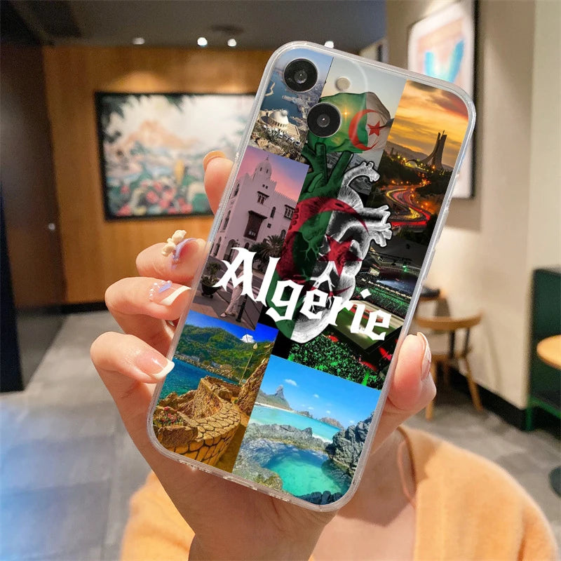 🇩🇿 Ton iPhone, ton identité ! | Coque Transparente Algérie 🔥📱