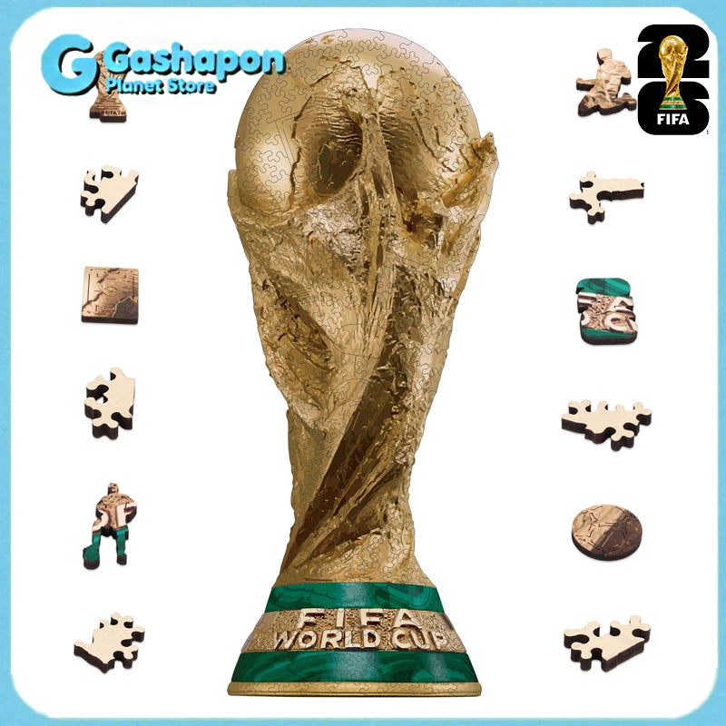 Puzzle FIFA 2026 🧩🔥 | Carte USA Canada Mexique en Bois 3D Collector
