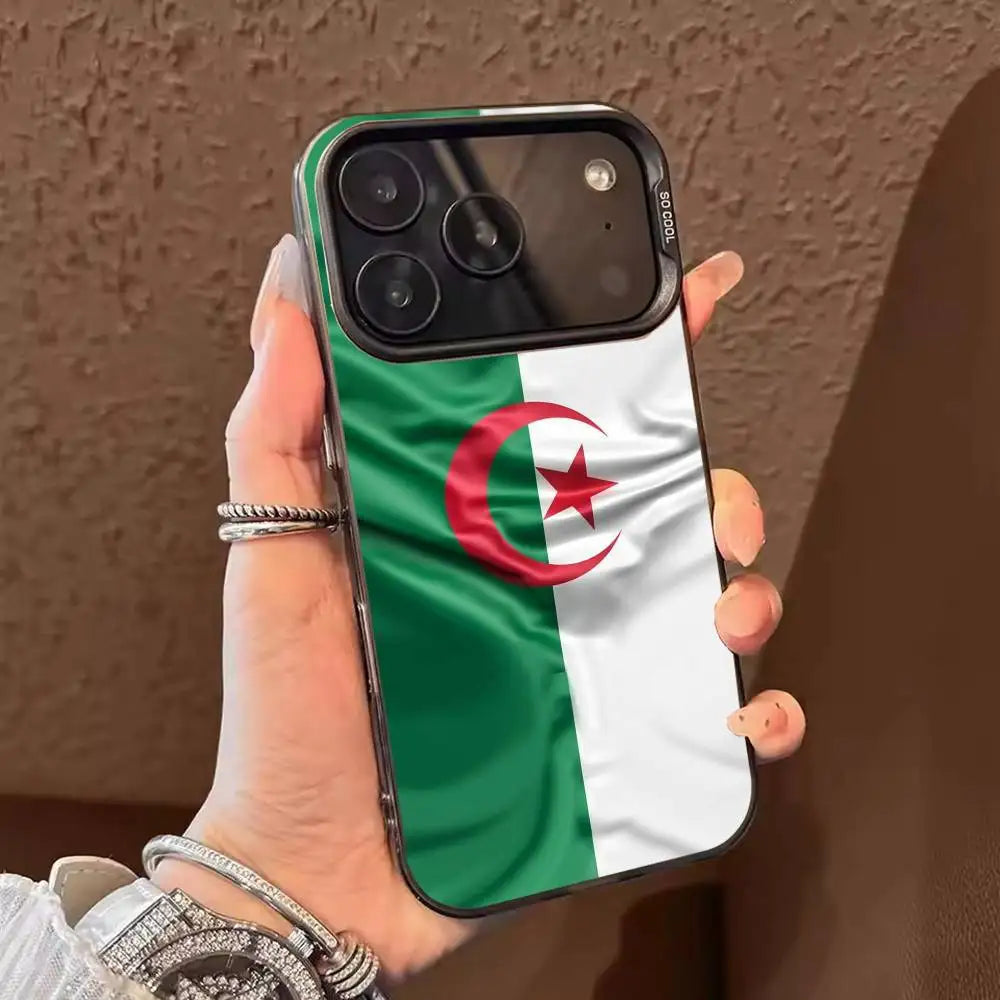 🇩🇿 Protège ton iPhone avec style ! | Coque Drapeau Algérie 🔥📱