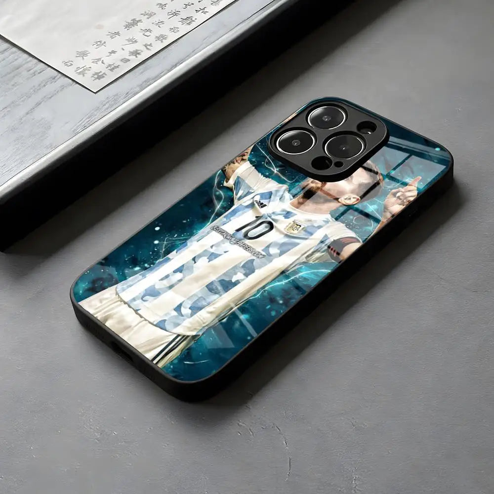 Messi Glass Elite 🔥📱⚽ | Le Style Verre Premium du GOAT