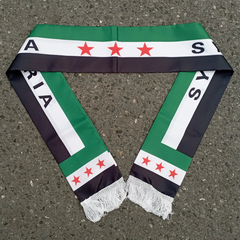 Syria Scarf 🔥🇸🇾🧣 | Affiche Tes Couleurs Avec Style