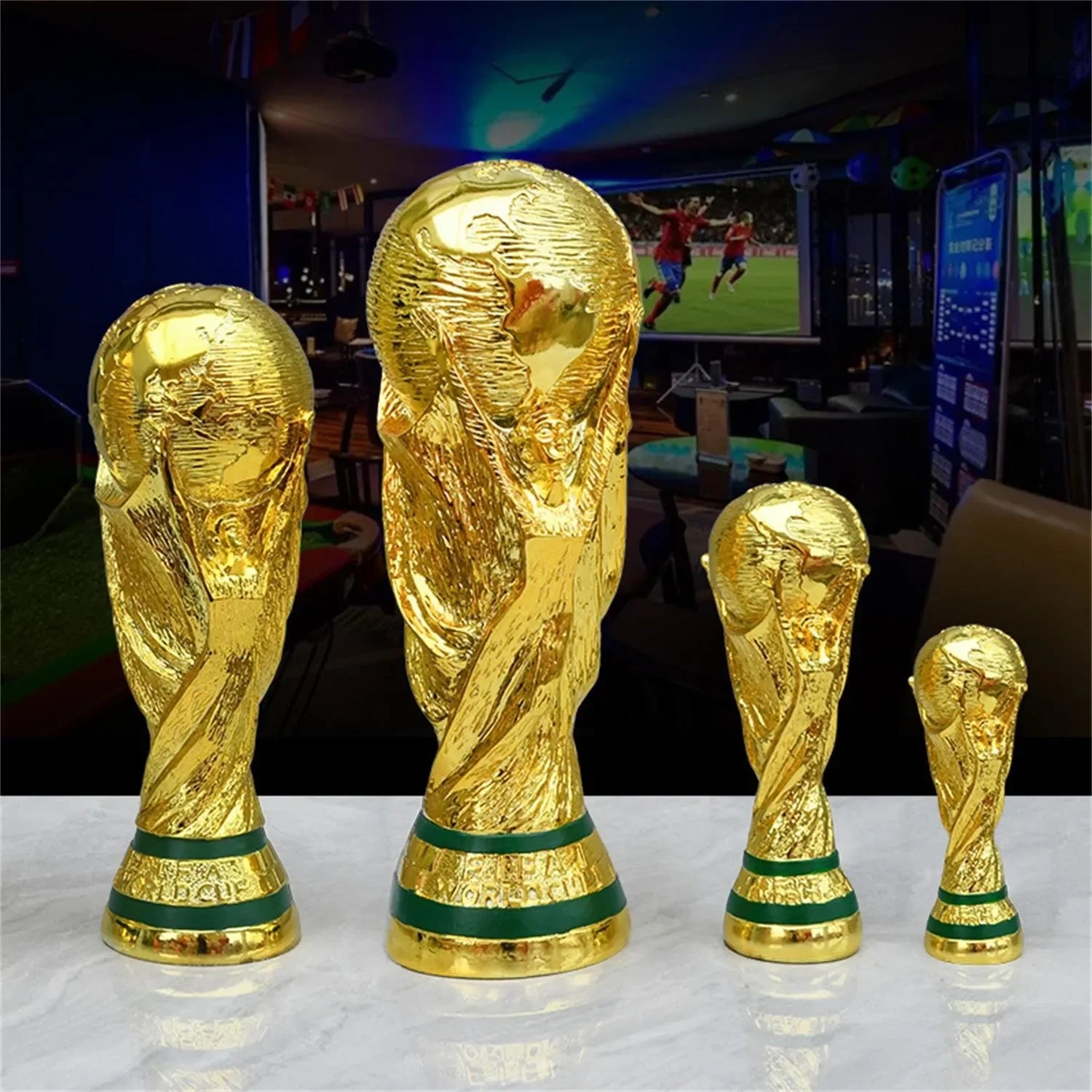 Trophée Doré Football 🏆✨ | Le Symbole des Champions
