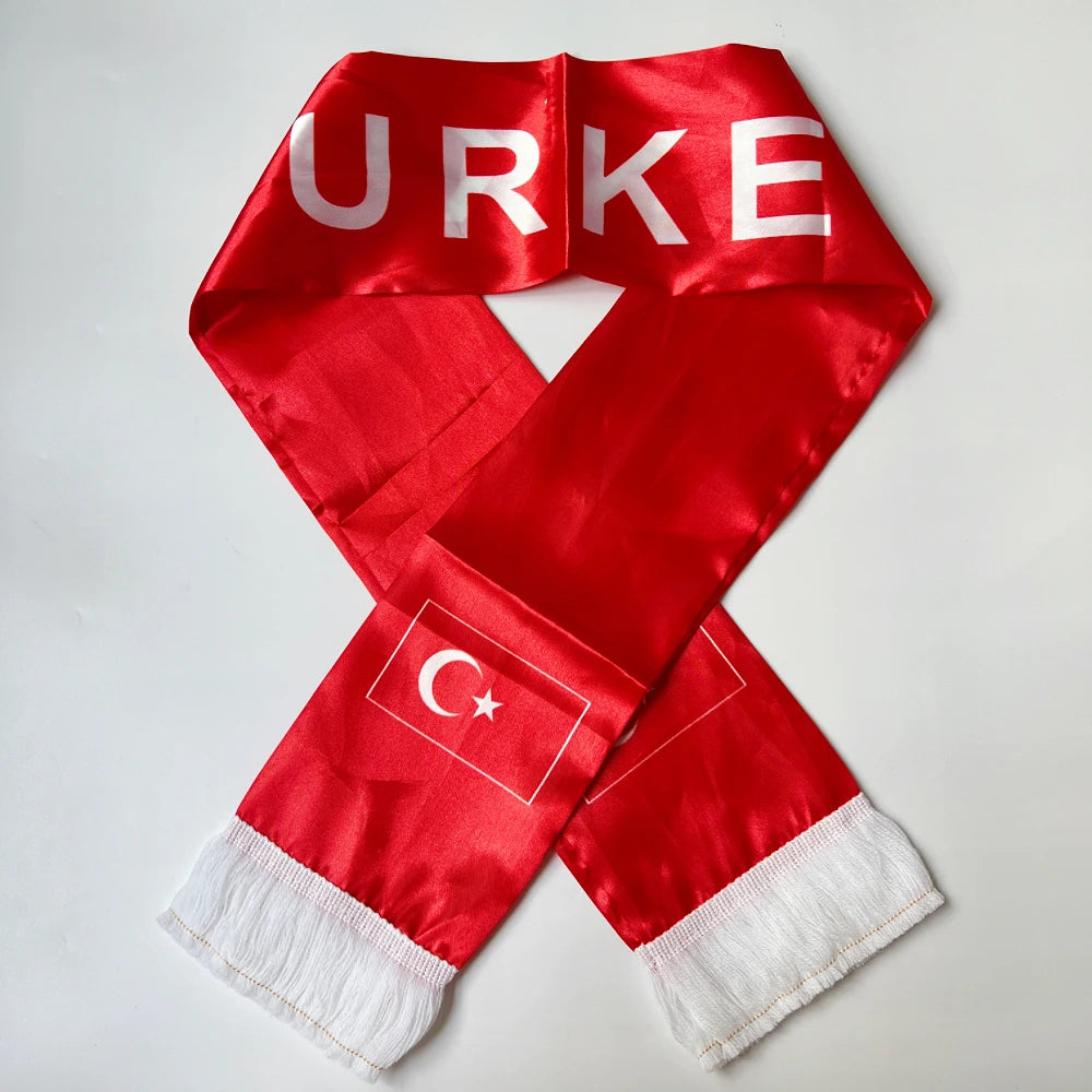 Turkey Fan Scarf 🔥🇹🇷 | Le Must-Have Des Supporters Turcs
