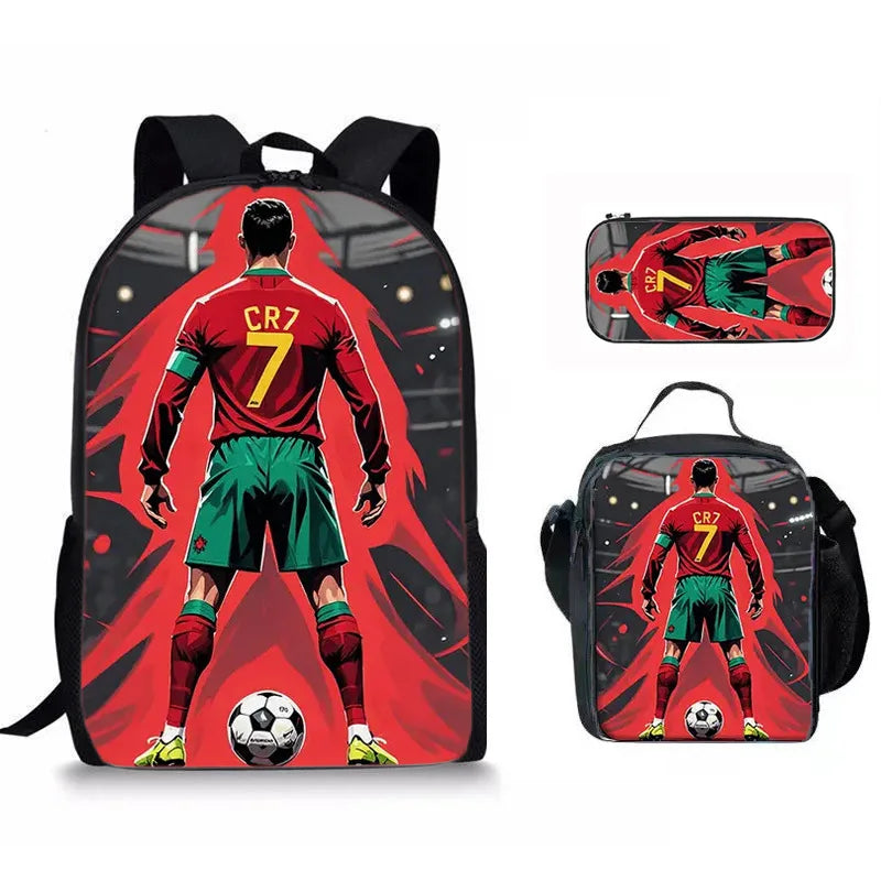 ⚽🔥 Le pack scolaire CR7 complet ! | 3 pièces pour l’école 🎒