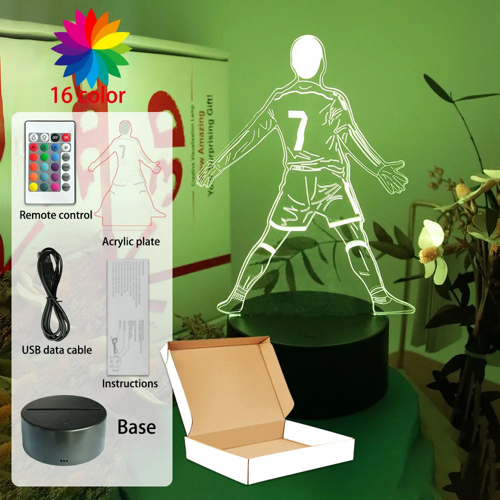 GoalLight RGB 🔥💡⚽ | Ta Chambre Devient Un Stade