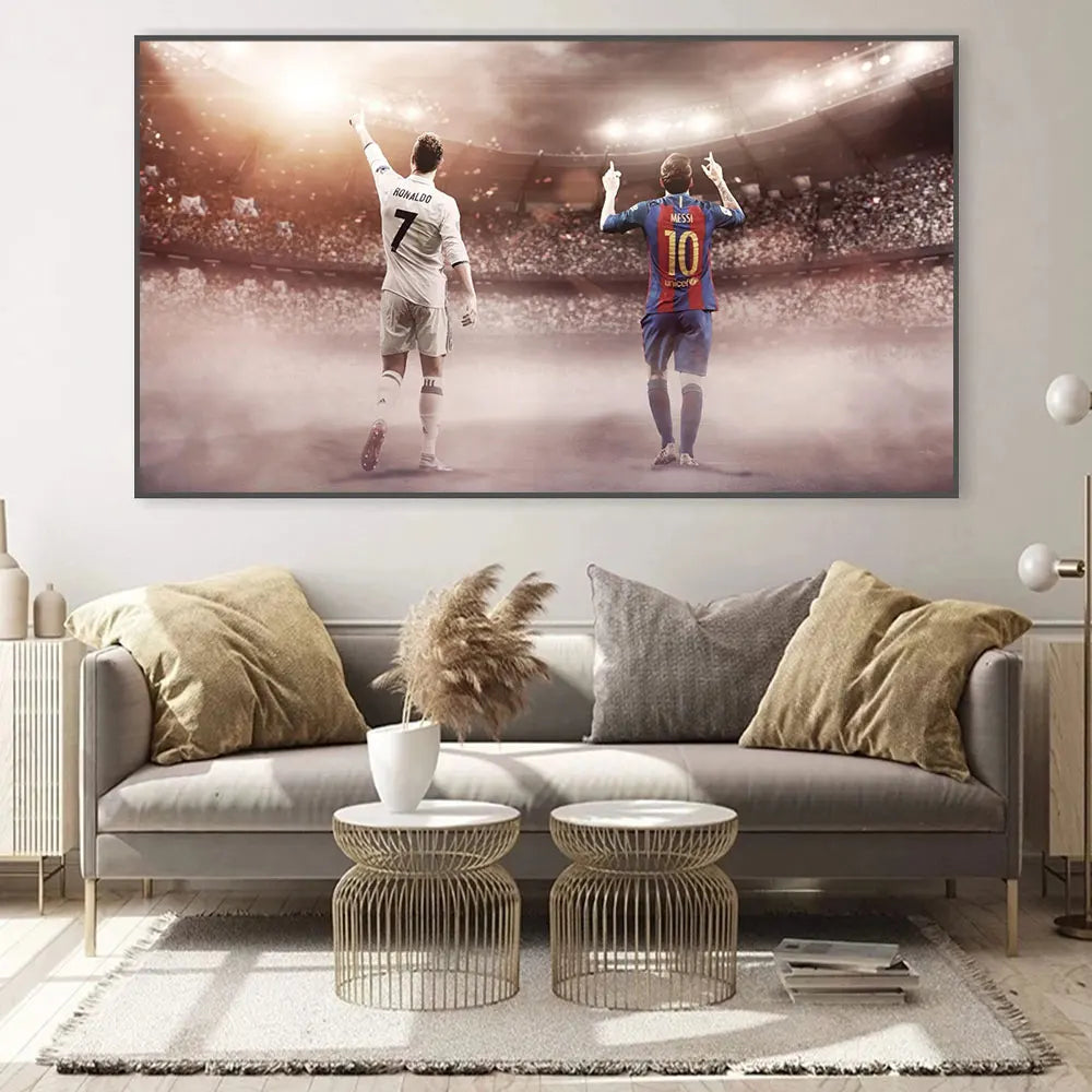 CR7 Wall Art 🔥🐐⚽ | La Mentalité D'un Champion Sur Ton Mur