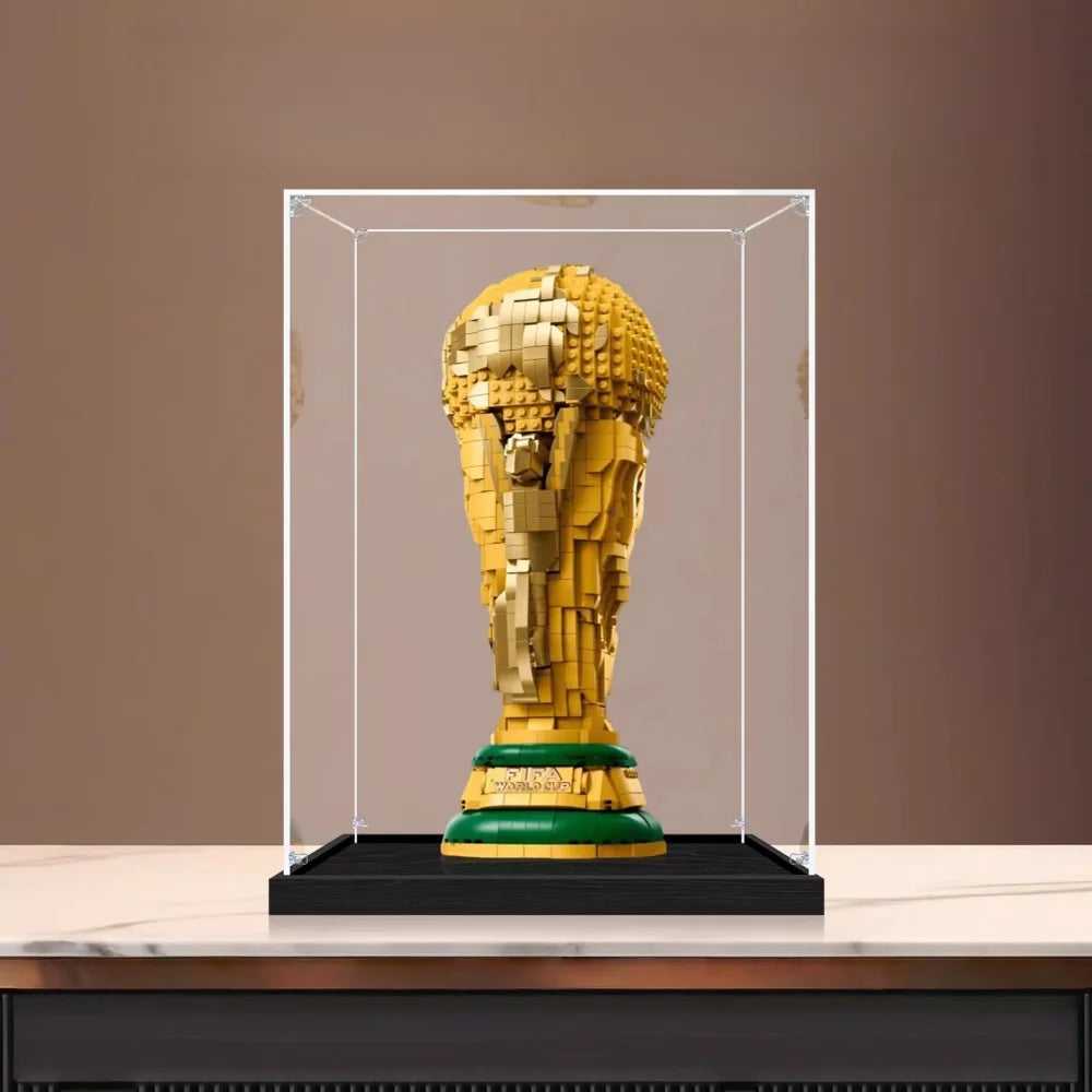 🏆⚽ Boîte de Présentation Premium pour Lego Coupe du Monde 43020 | Protection Anti-Poussière & Mise en Valeur