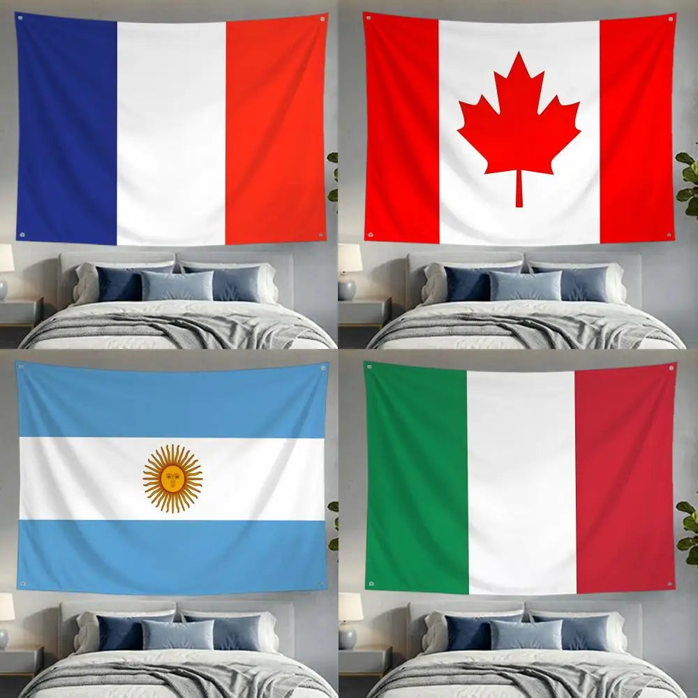 🌍 Décore ton espace avec les couleurs du monde ! | Drapeaux internationaux 🔥