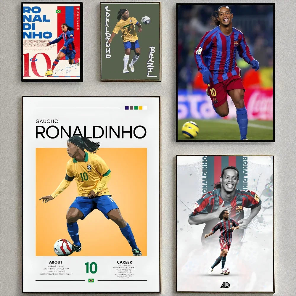 Dinho Magic Wall Art 🔥✨🇧🇷 | L'Art Et La Magie Du Football