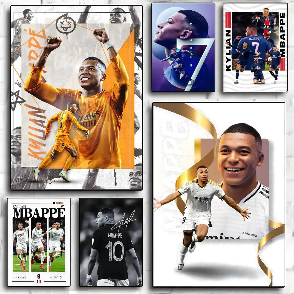 Mbappé Speed Wall Art 🔥⚡🇫🇷 | La Vitesse d'une Star Sur Ton Mur