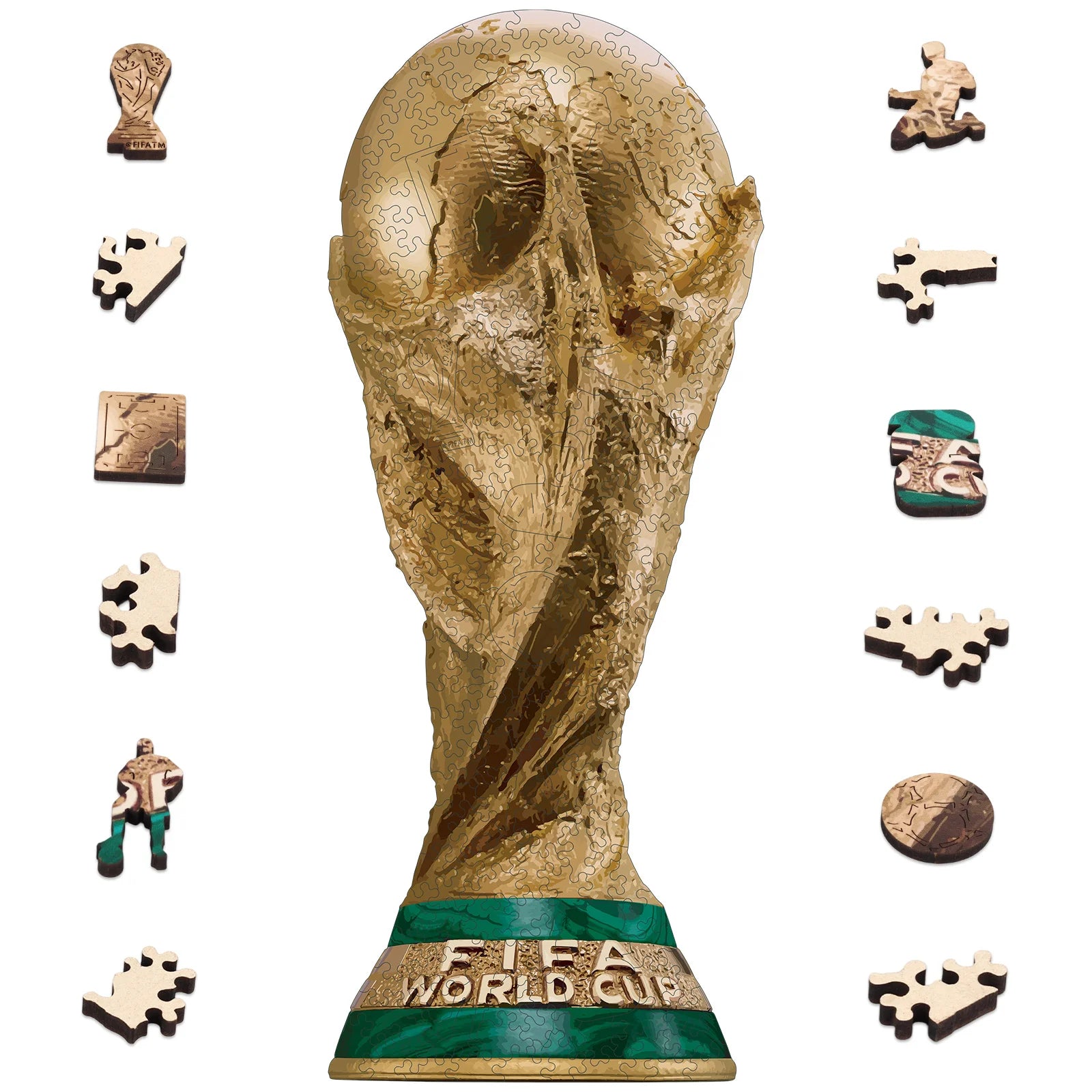 Puzzle FIFA 2026 🧩🔥 | Carte USA Canada Mexique en Bois 3D Collector