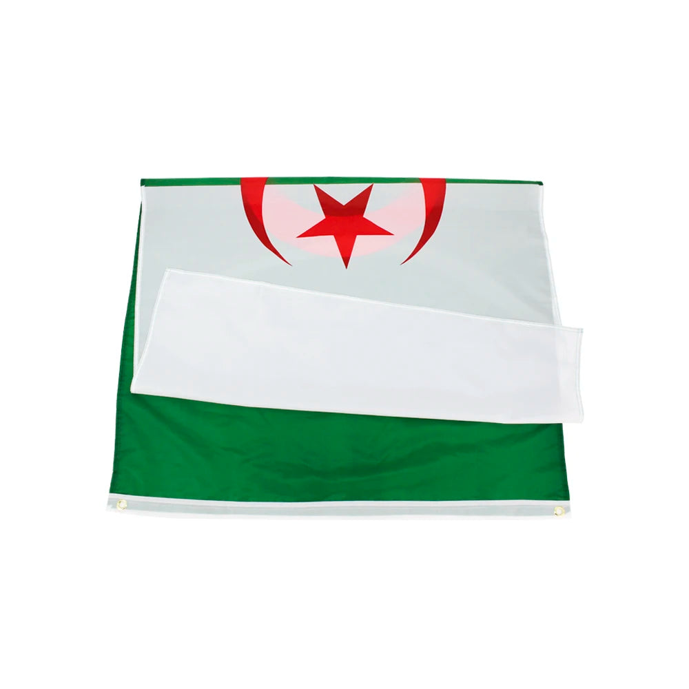 🇩🇿 Affiche fièrement l’Algérie ! | Drapeau Premium SUPER TEX 🔥