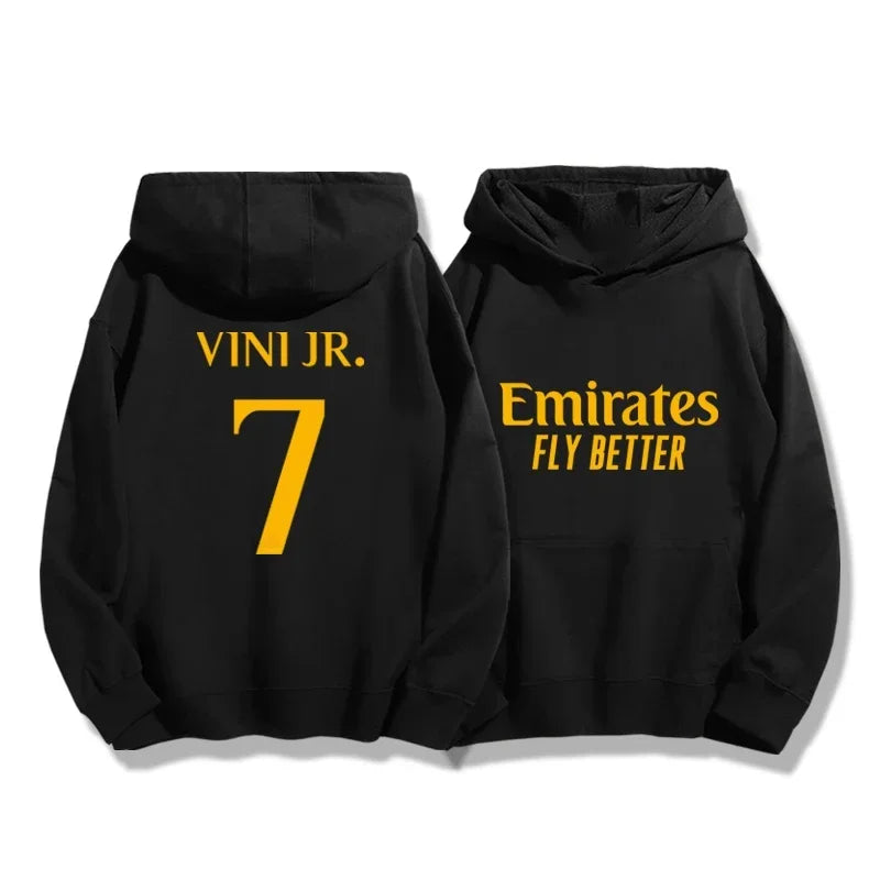 Hoodie Football 🧥⚽🔥 | Style Madrid 7 & 10 | Polaire Chaud | Tailles M à XXXL