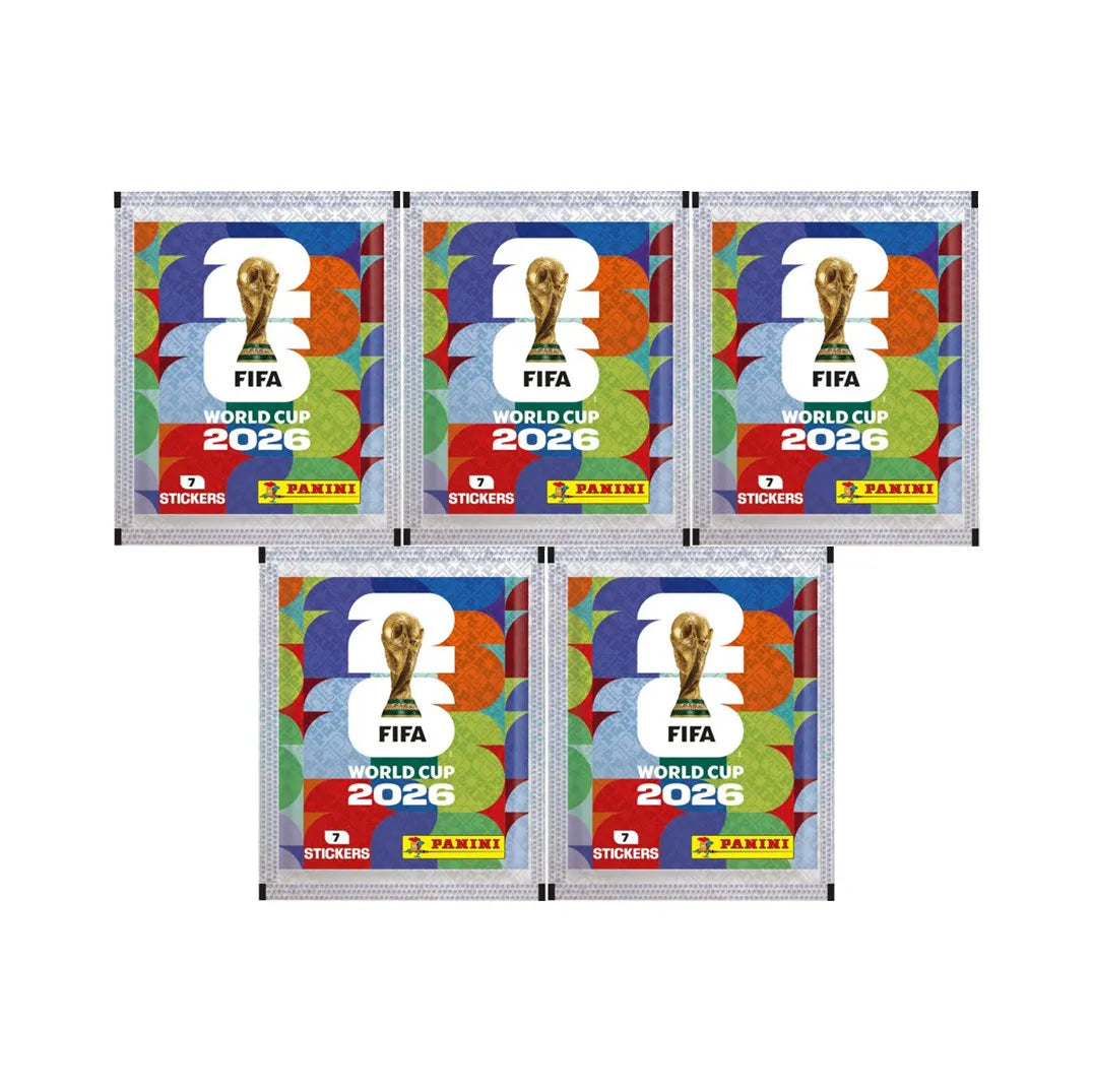 Boîte 350 Autocollants Panini FIFA Coupe du Monde 2026 – 50 Paquets