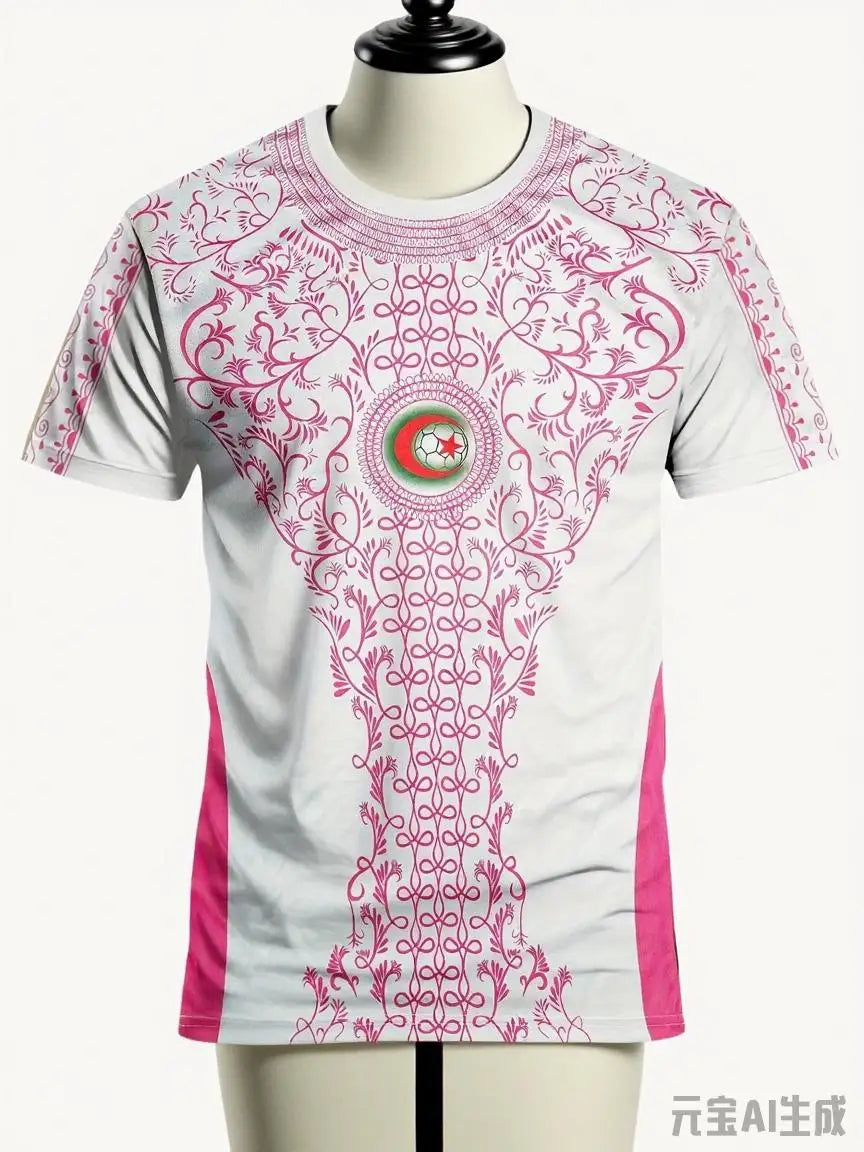Maillot Algérie Impression 3D 2025 🇩🇿🔥 | 3 Coloris | Fan Football Coupe du Monde
