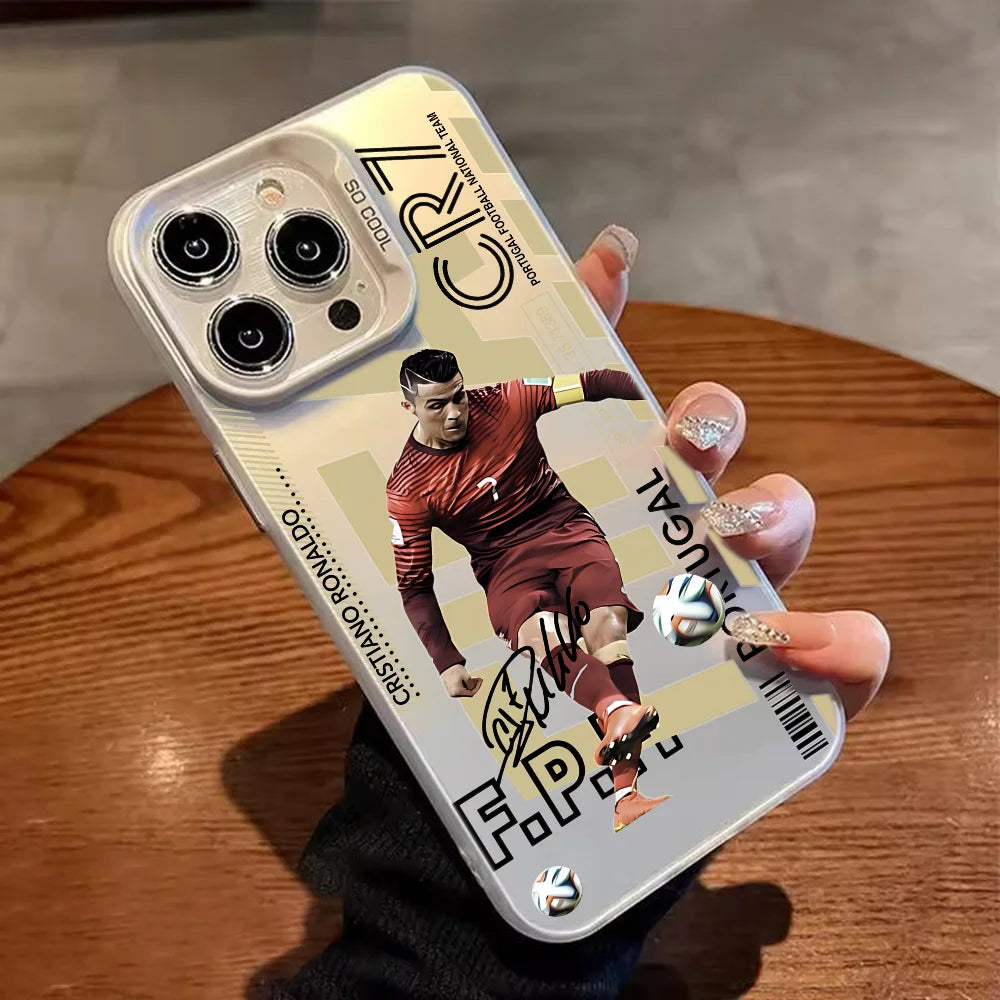 CR7 Silver Shine 🔥📱⚽ | Le Style Argent de la Légende