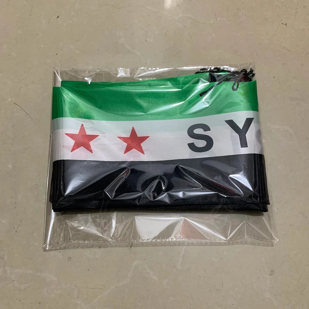 Syria Mini Flag 🇸🇾🔥🏳️ | Décore Ton Espace Avec Fierté