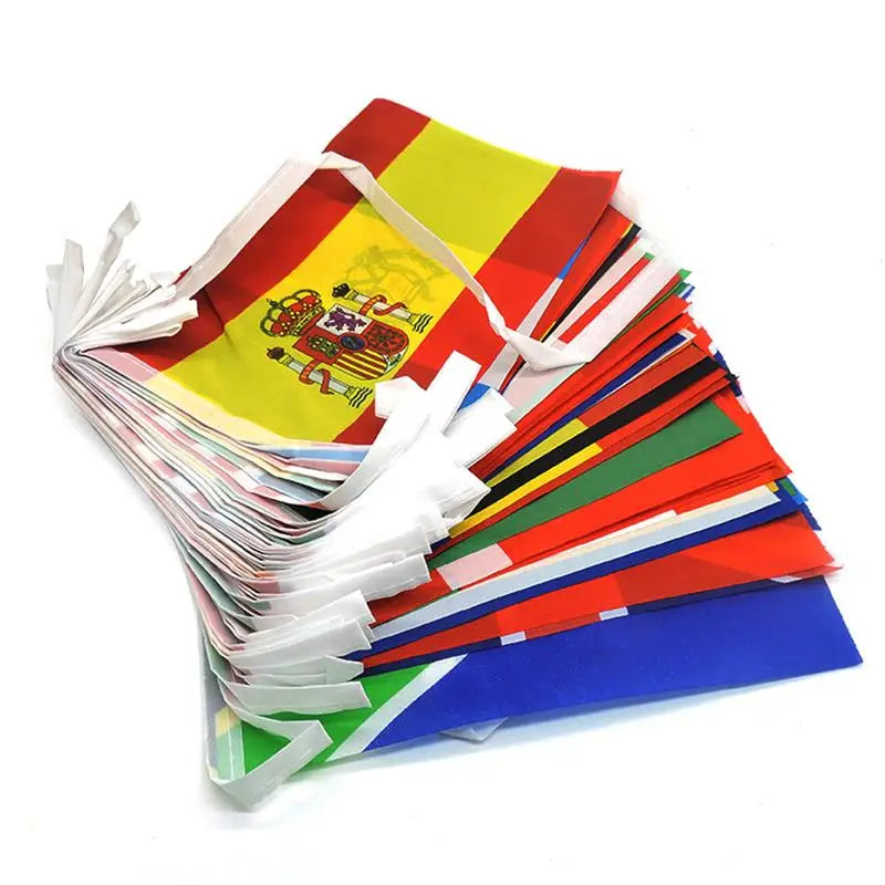 World Flags Festival Banner 🔥🌍🚩 | L'Ambiance Internationale Parfaite