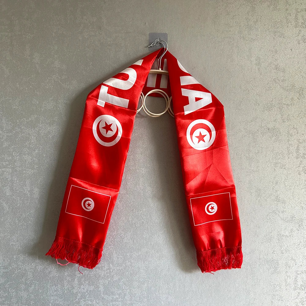 🇹🇳 Montre ta fierté ! | Écharpe Tunisie Ultra Stylée 2026 🔥
