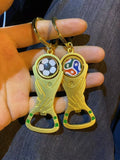 Porte-Clés Football Elite 🔥⚽ | 2 Coloris, Métal Premium, Collector, Cadeau Supporter