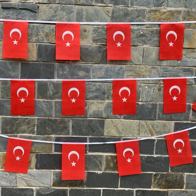 Turkey Festival Flags 🔥🇹🇷🏳️ | Transforme Chaque Événement En Fête