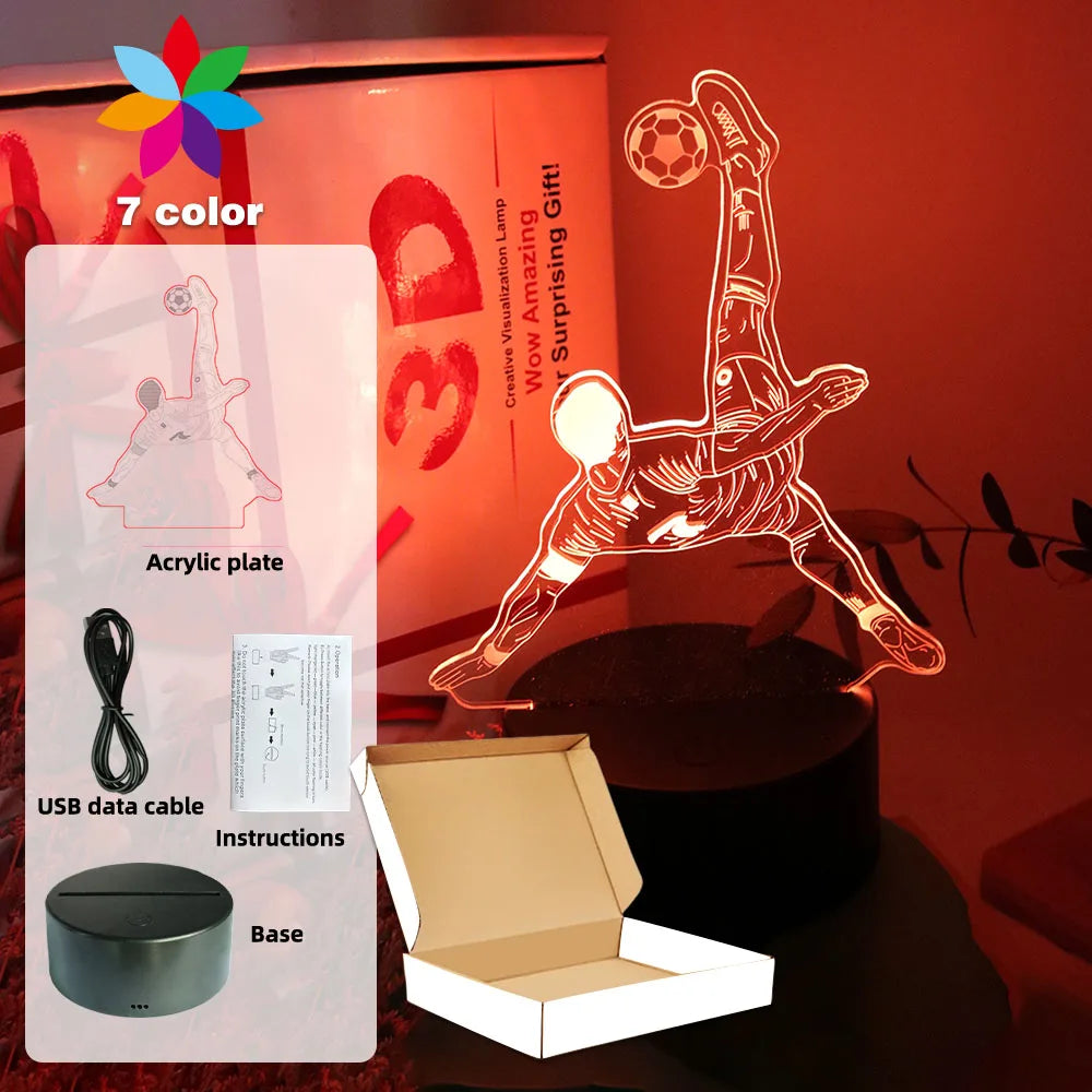 GoalLight RGB 🔥💡⚽ | Ta Chambre Devient Un Stade