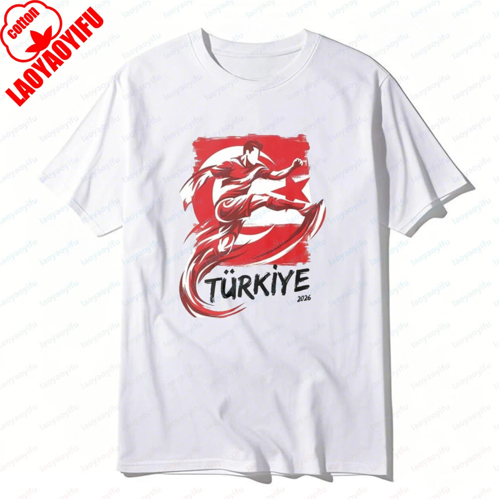 Turkey Fan Tee 🔥🇹🇷⚽ | Représente La Turquie Avec Fierté