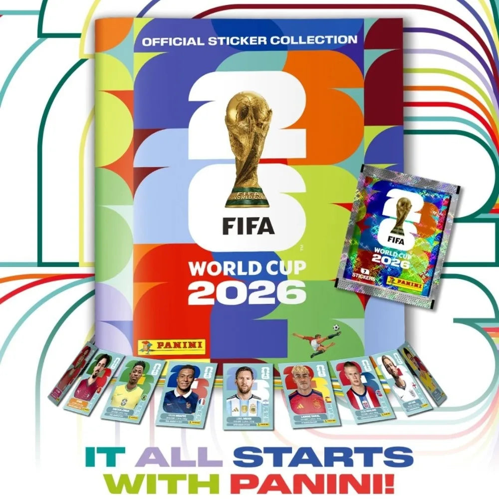 Pack Album + Autocollants Panini Coupe du Monde 2026 – Édition Limitée