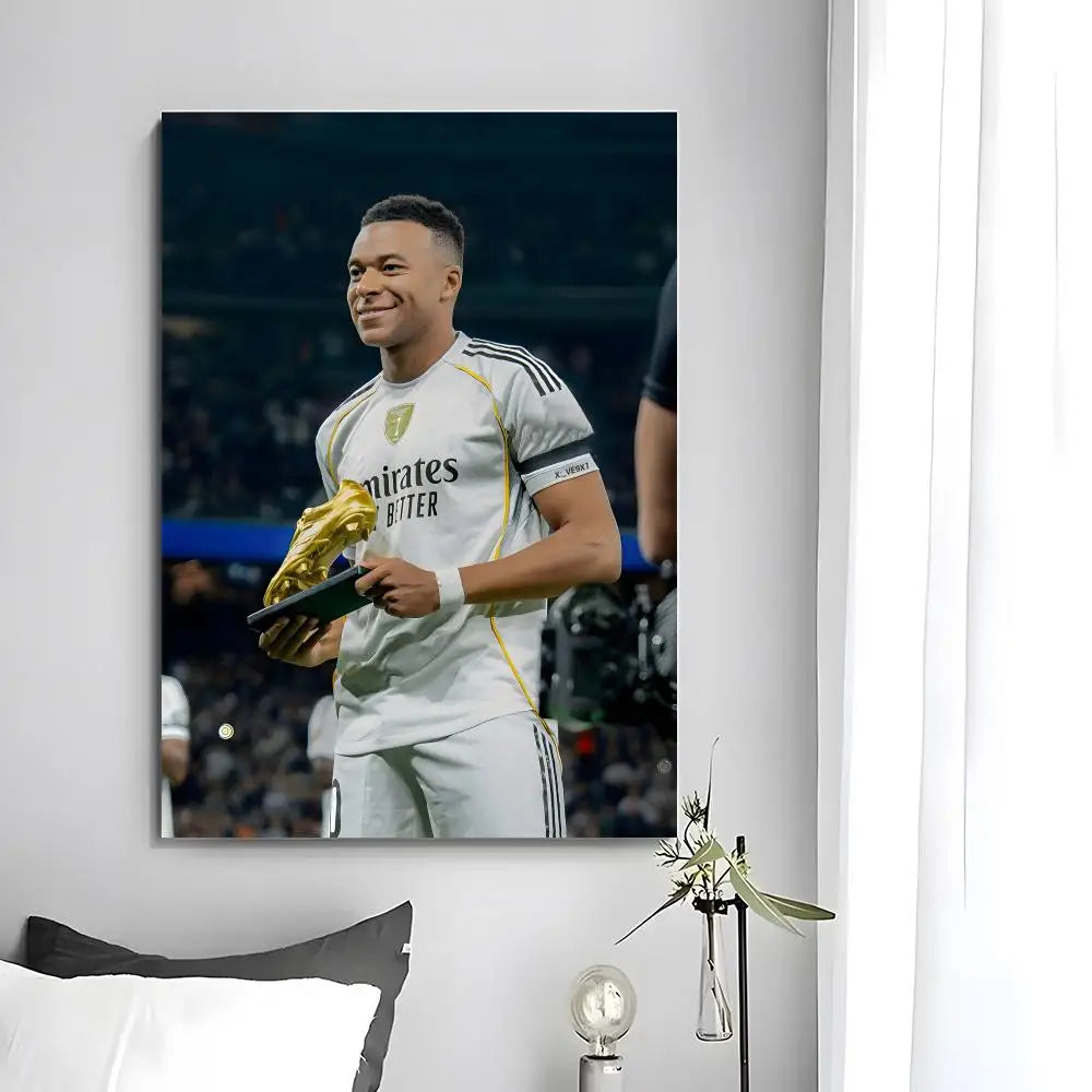 Poster Mbappé Premium 🔥⚽ | 10 Designs Exclusifs | 5 Formats Sans Cadre