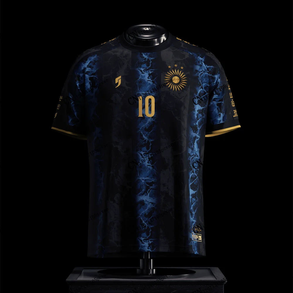 Maillot La Pulg Heritage 2026 🔥🇦🇷 | T-Shirt Messi Impression 3D – Enfant & Adulte – 100 à 6XL
