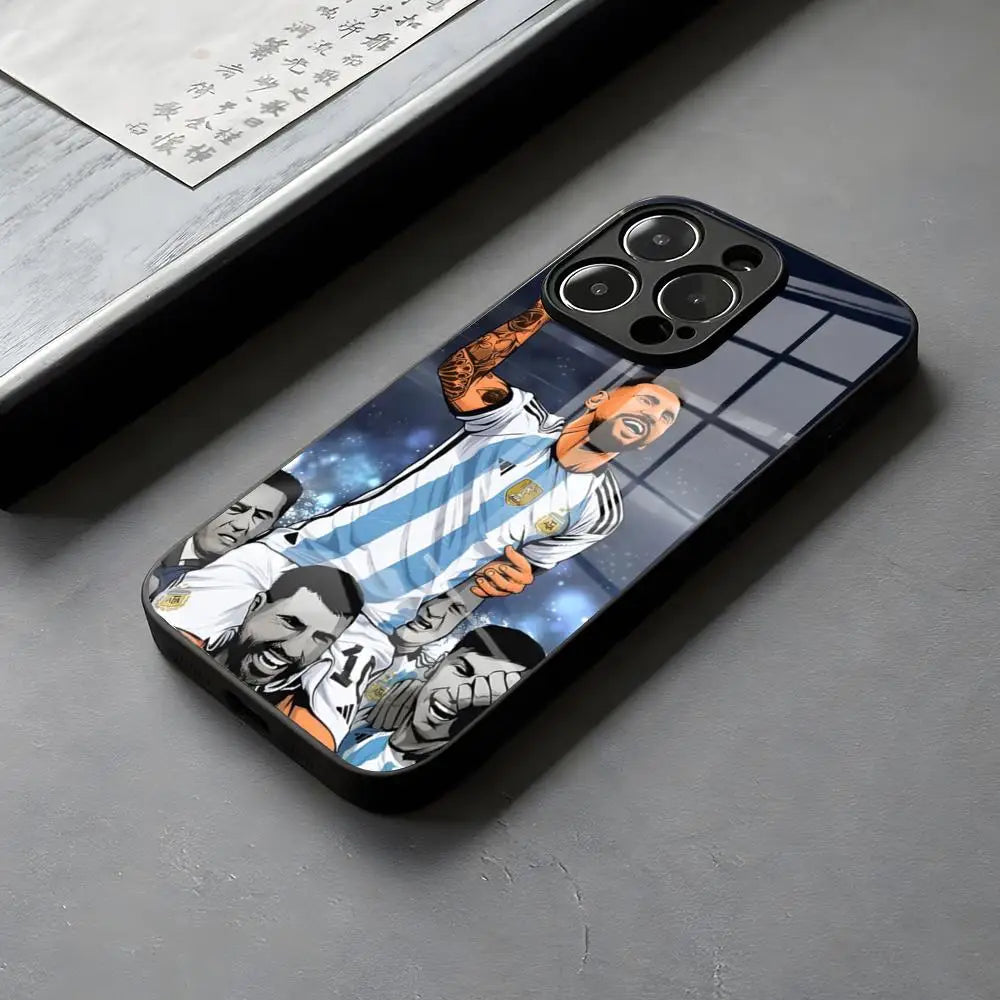 Messi Glass Elite 🔥📱⚽ | Le Style Verre Premium du GOAT