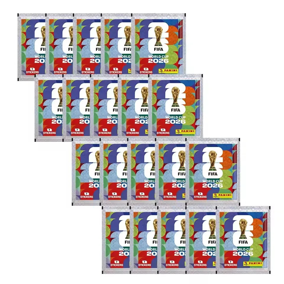 Coffret Collector Autocollants Panini FIFA Coupe du Monde 2026 – 50 Sachets