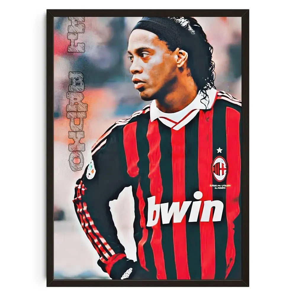 Ronaldinho Magic Wall Art 🔥🇧🇷⚽ | La Magie Du Football Sur Ton Mur