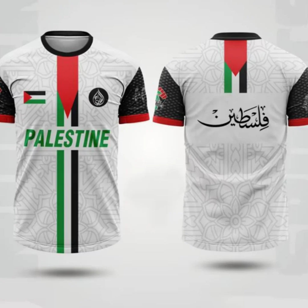 Palestine Flag Tee 🇵🇸🔥 | Porte Tes Couleurs Avec Fierté