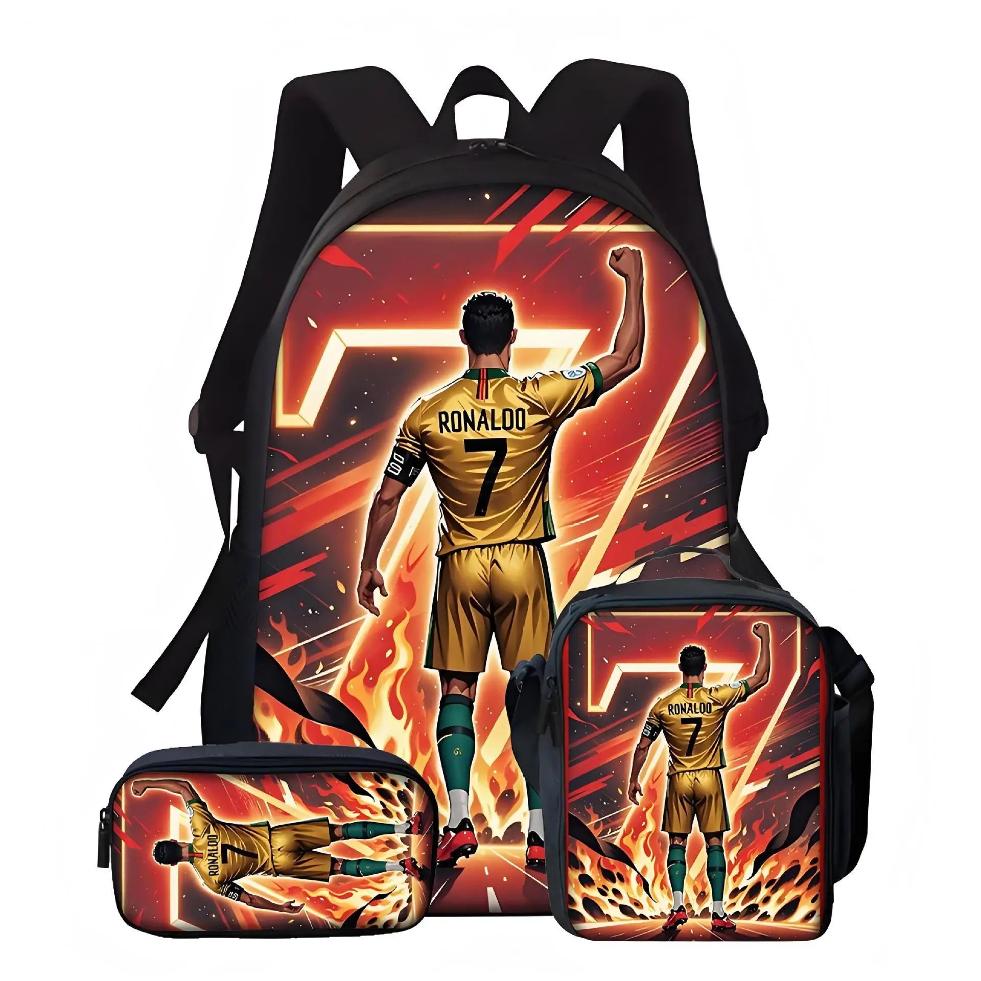 ⚽🔥 Le pack scolaire CR7 complet ! | 3 pièces pour l’école 🎒