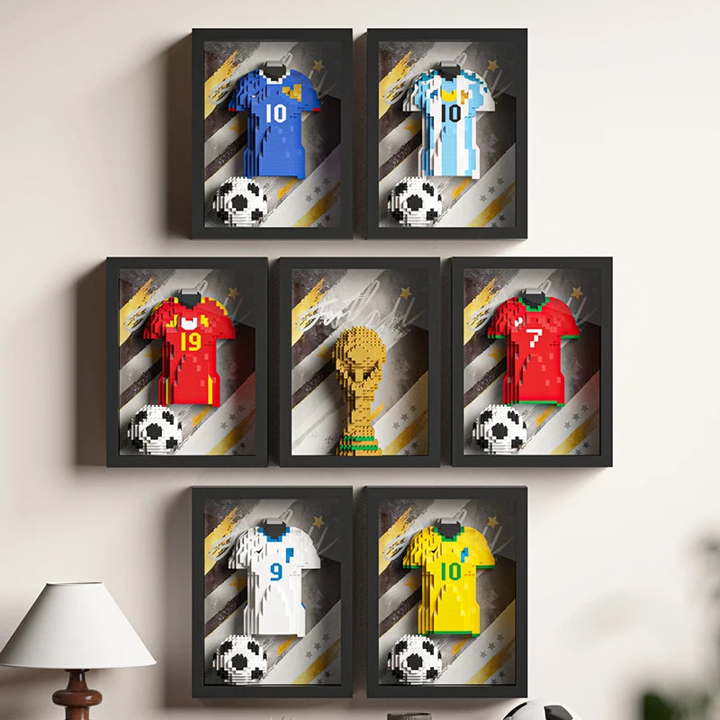 Cadre Football Collector 🏆⚽ | Plus de 800 Pièces à Assembler