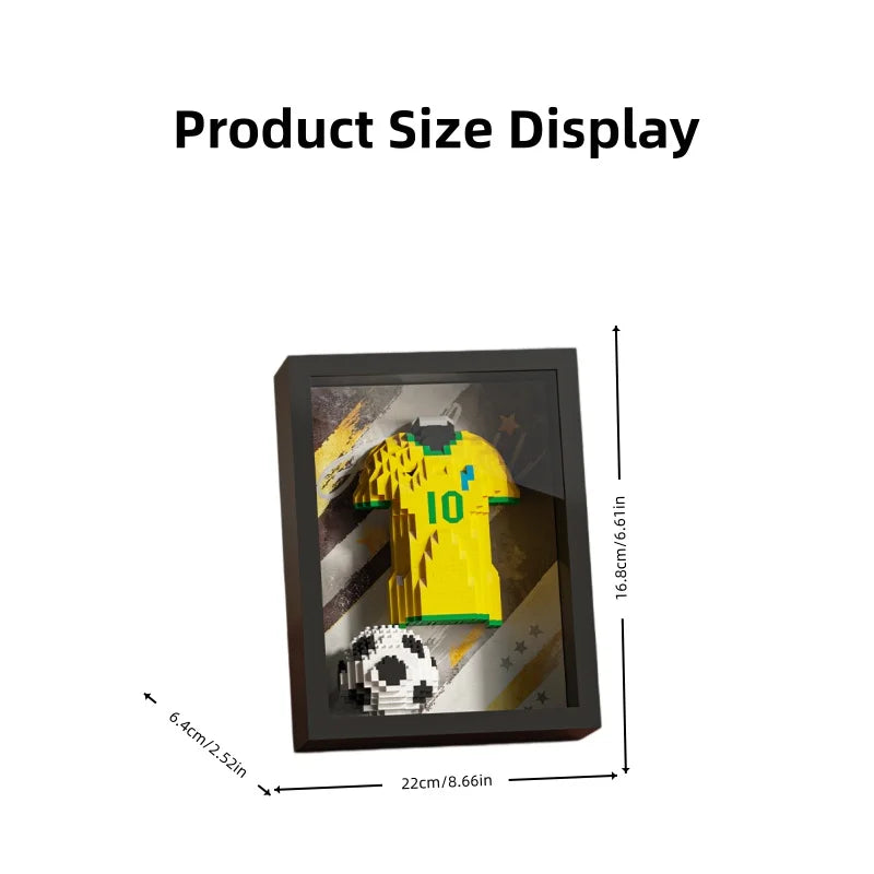 Cadre Football Collector 🏆⚽ | Plus de 800 Pièces à Assembler