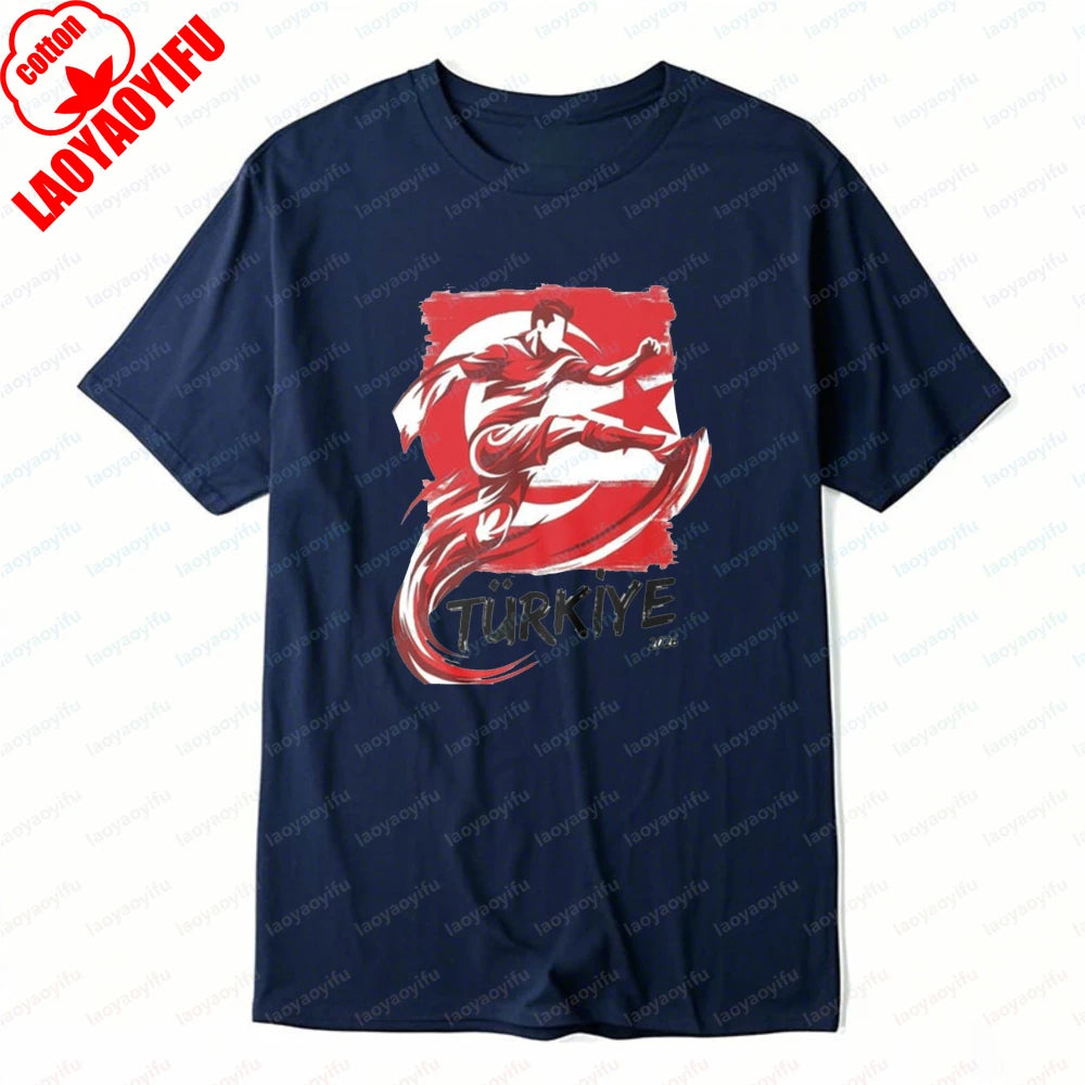 Turkey Fan Tee 🔥🇹🇷⚽ | Représente La Turquie Avec Fierté