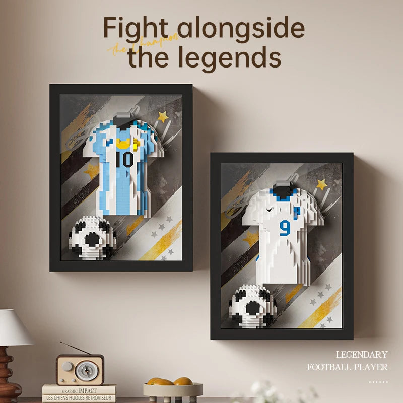 Cadre Football Collector 🏆⚽ | Plus de 800 Pièces à Assembler