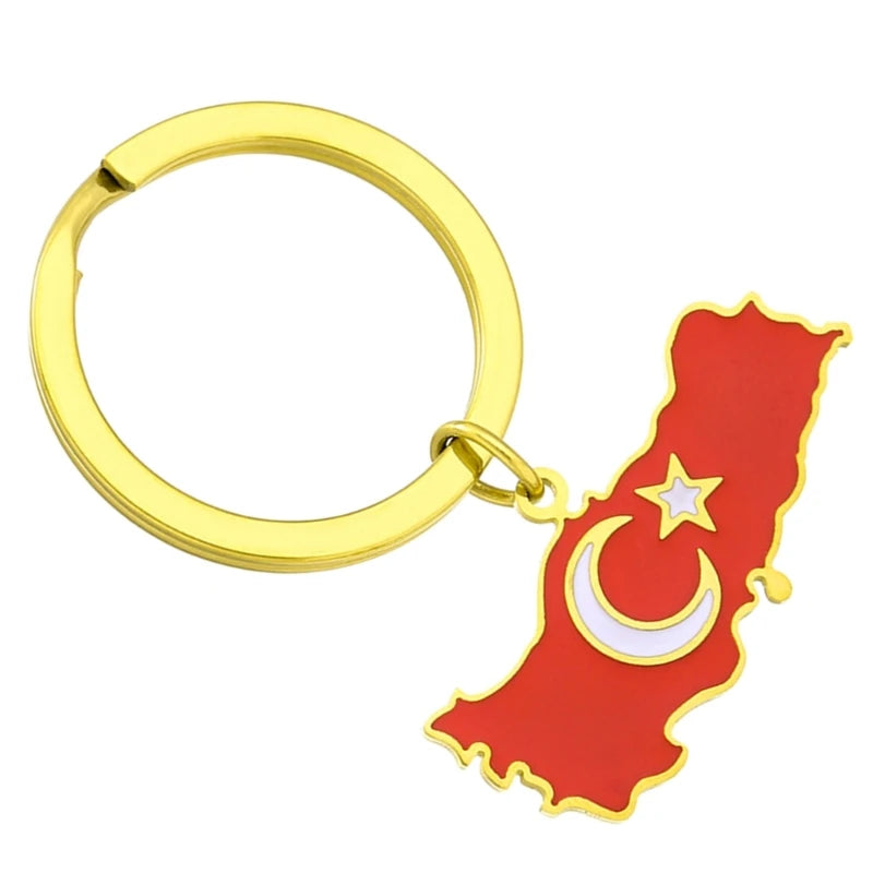 Turkey Map Keychain 🔥🇹🇷🔑 | Emporte La Turquie Partout Avec Toi
