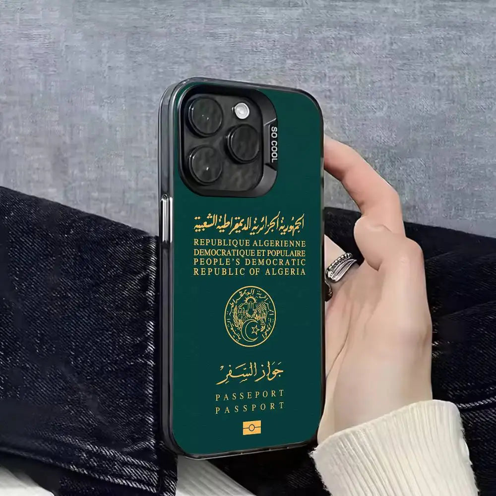 🇩🇿 Ton iPhone = ton identité ! | Coque Passeport Algérie 🔥📱