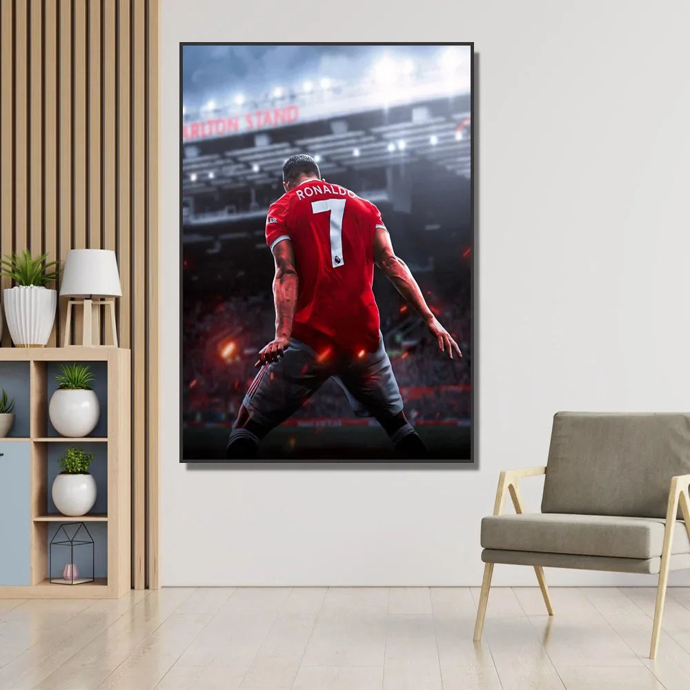 CR7 Wall Art 🔥🐐⚽ | La Mentalité D'un Champion Sur Ton Mur