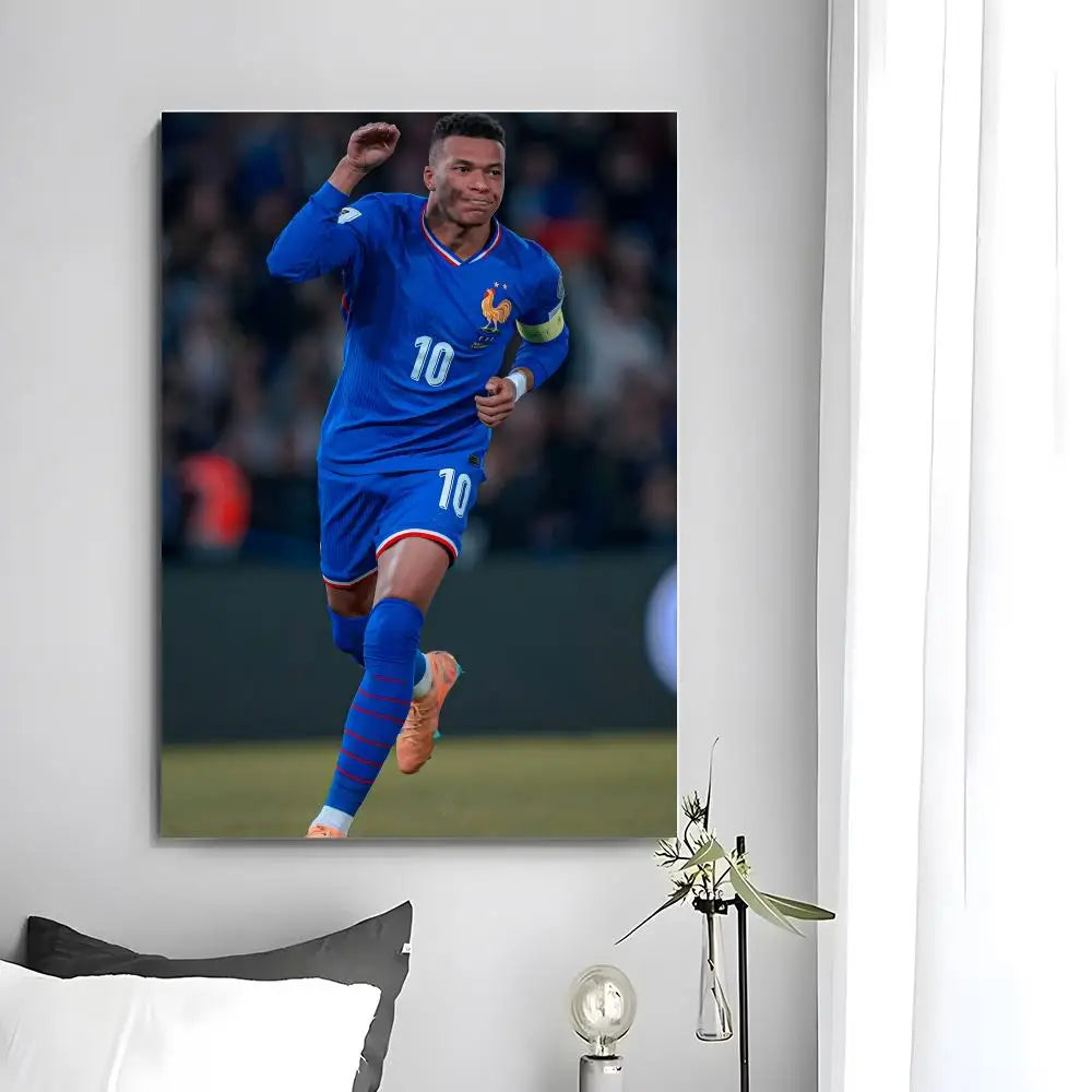 Poster Mbappé Premium 🔥⚽ | 10 Designs Exclusifs | 5 Formats Sans Cadre