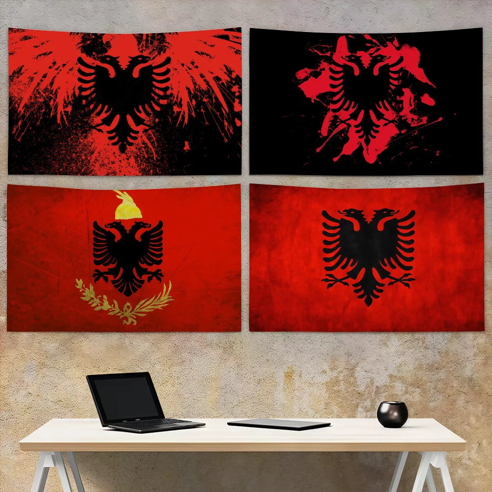 Albania Pride Flag 🔥🇦🇱 | Représente L'Albanie Avec Fierté