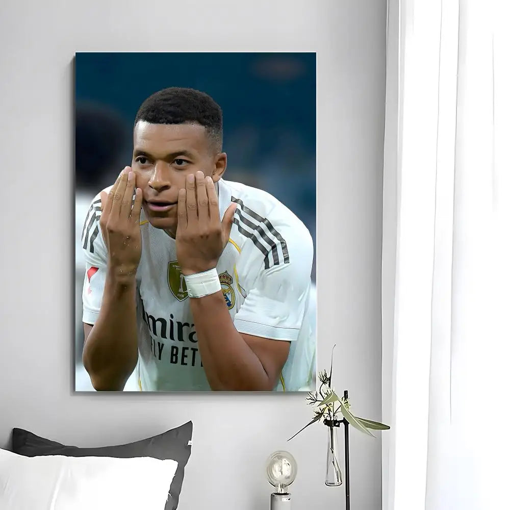 Poster Mbappé Premium 🔥⚽ | 10 Designs Exclusifs | 5 Formats Sans Cadre
