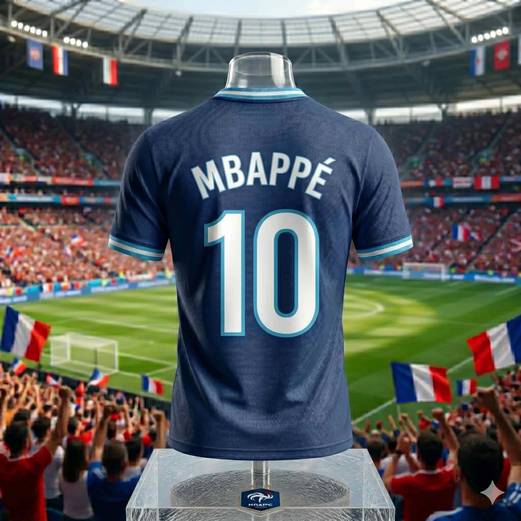 T-Shirt France N°10 Junior ⚽ | Le Favori des Jeunes Supporters
